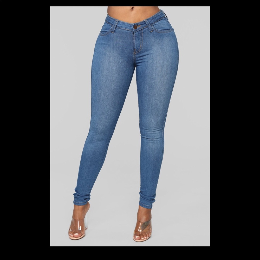 Classic Mid Rise Jeans